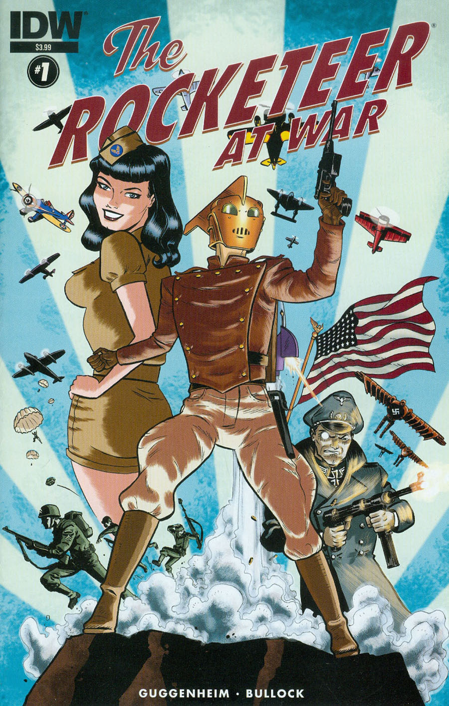 Rocketeer At War #1 Cover A Regular Dave Bullock Cover