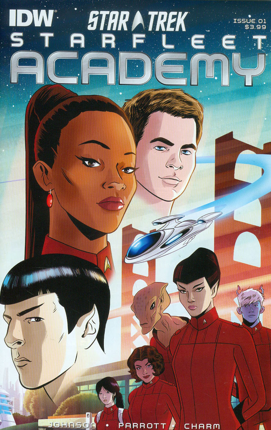 Star Trek Starfleet Academy (IDW) #1 Cover A Regular Derek Charm Cover