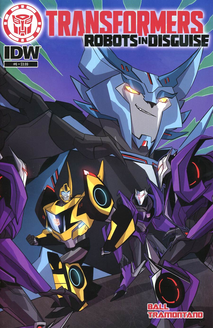 Transformers Robots In Disguise Animated #6 Cover A Regular Priscilla Tramontano Cover