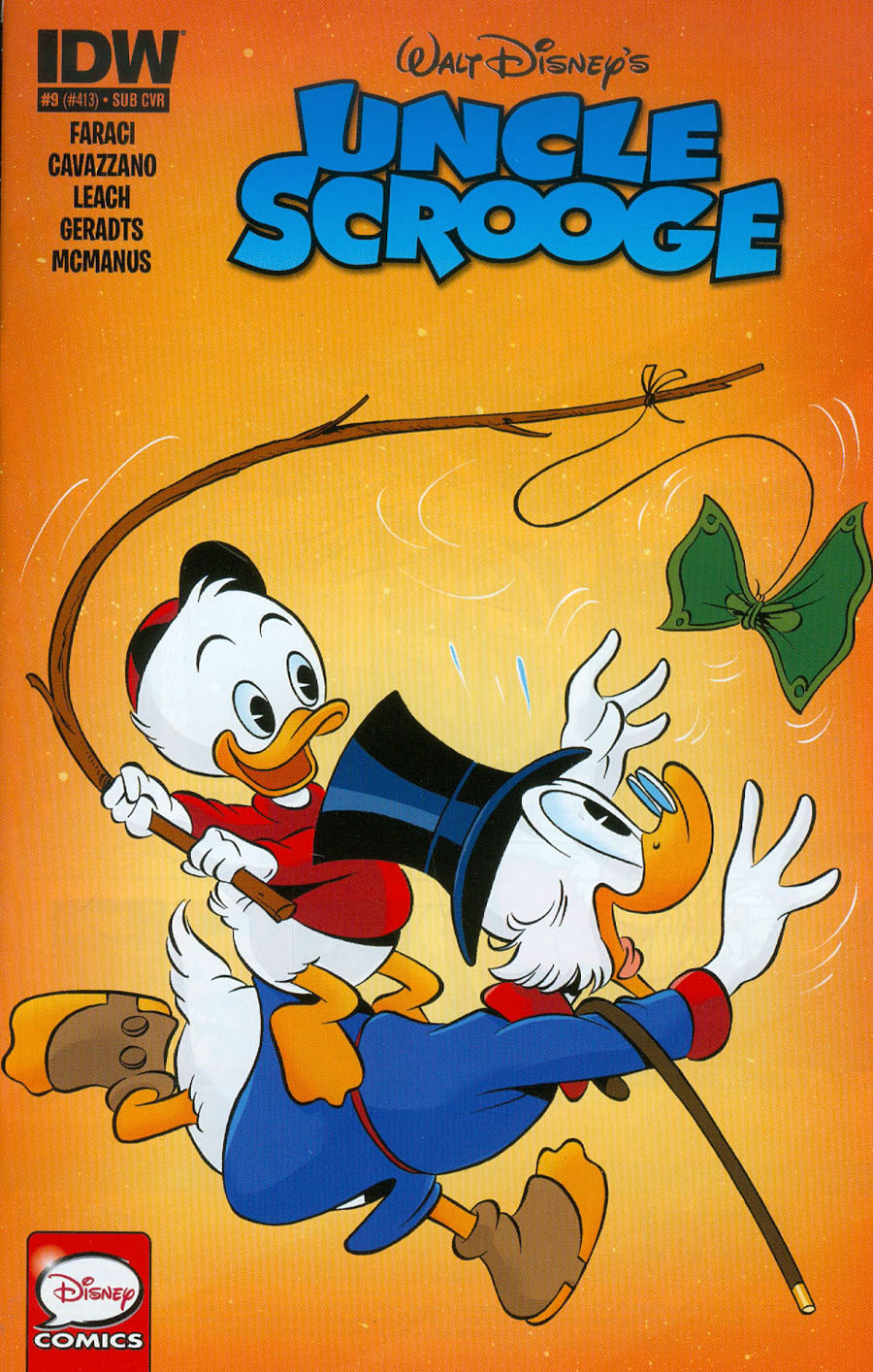 Uncle Scrooge Vol 2 #9 Cover B Variant Daniel Branca Subscription Cover