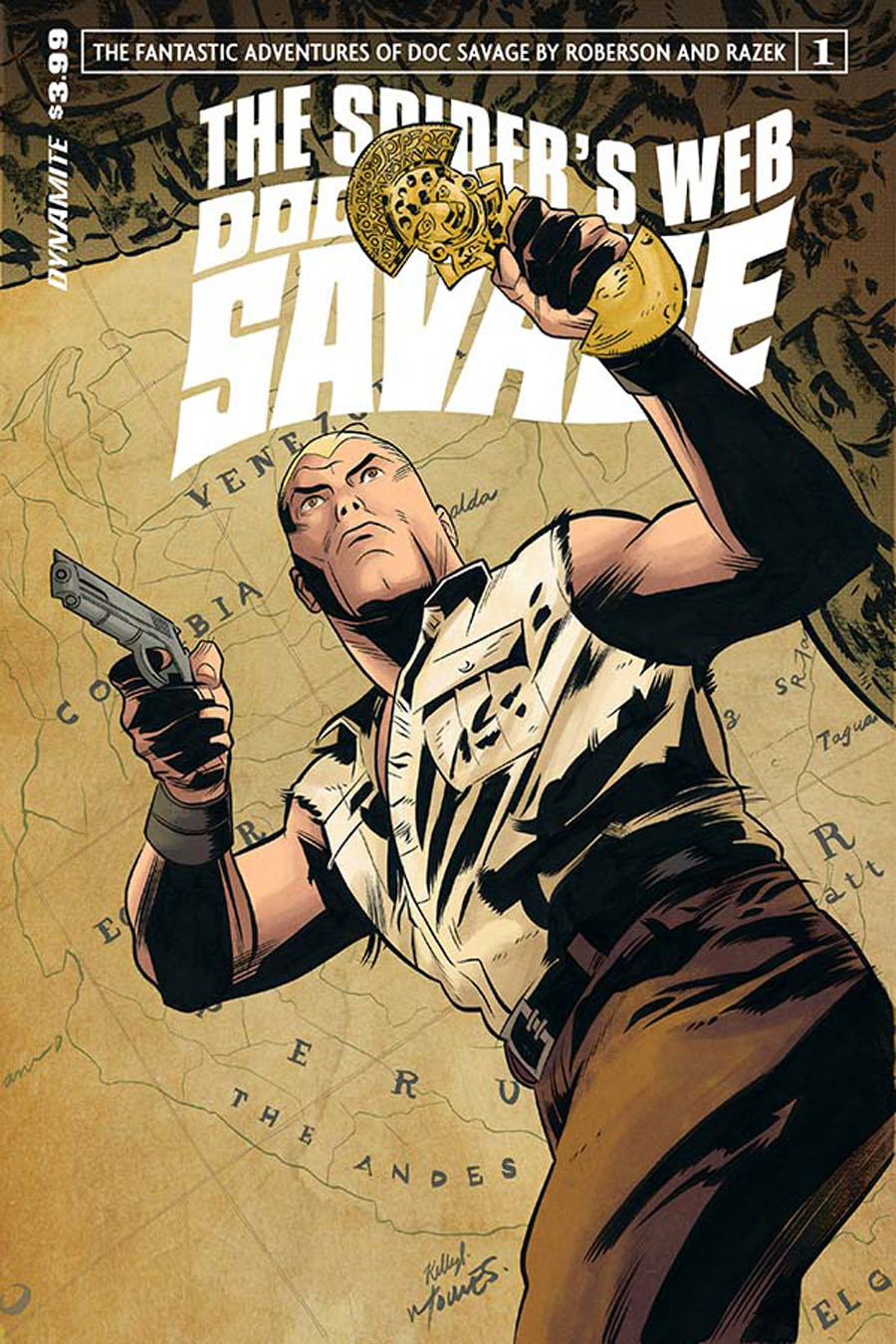 Doc Savage Spiders Web #1 Cover A Regular Wilfredo Torres Cover