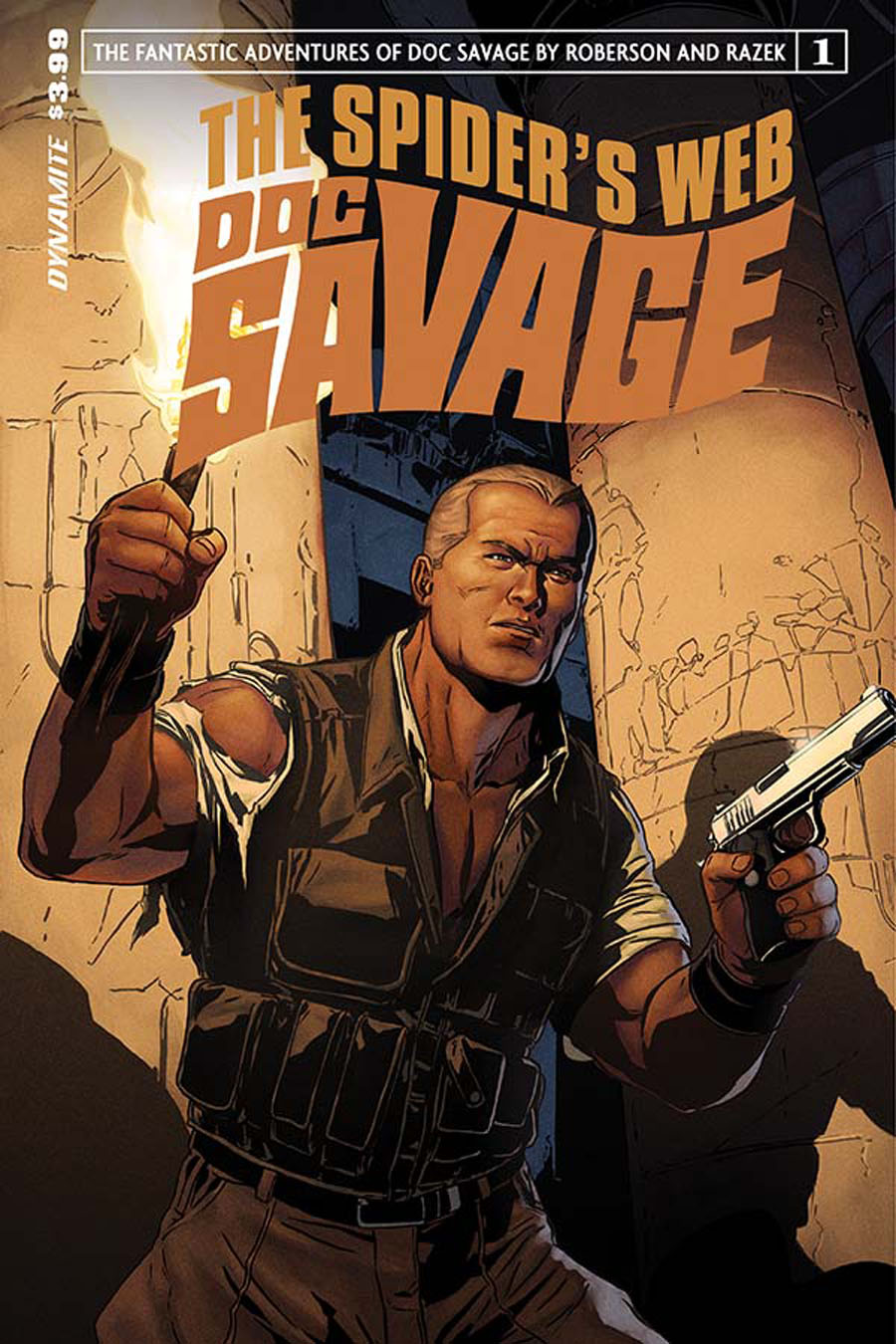 Doc Savage Spiders Web #1 Cover B Variant Marc Laming Subscription Cover