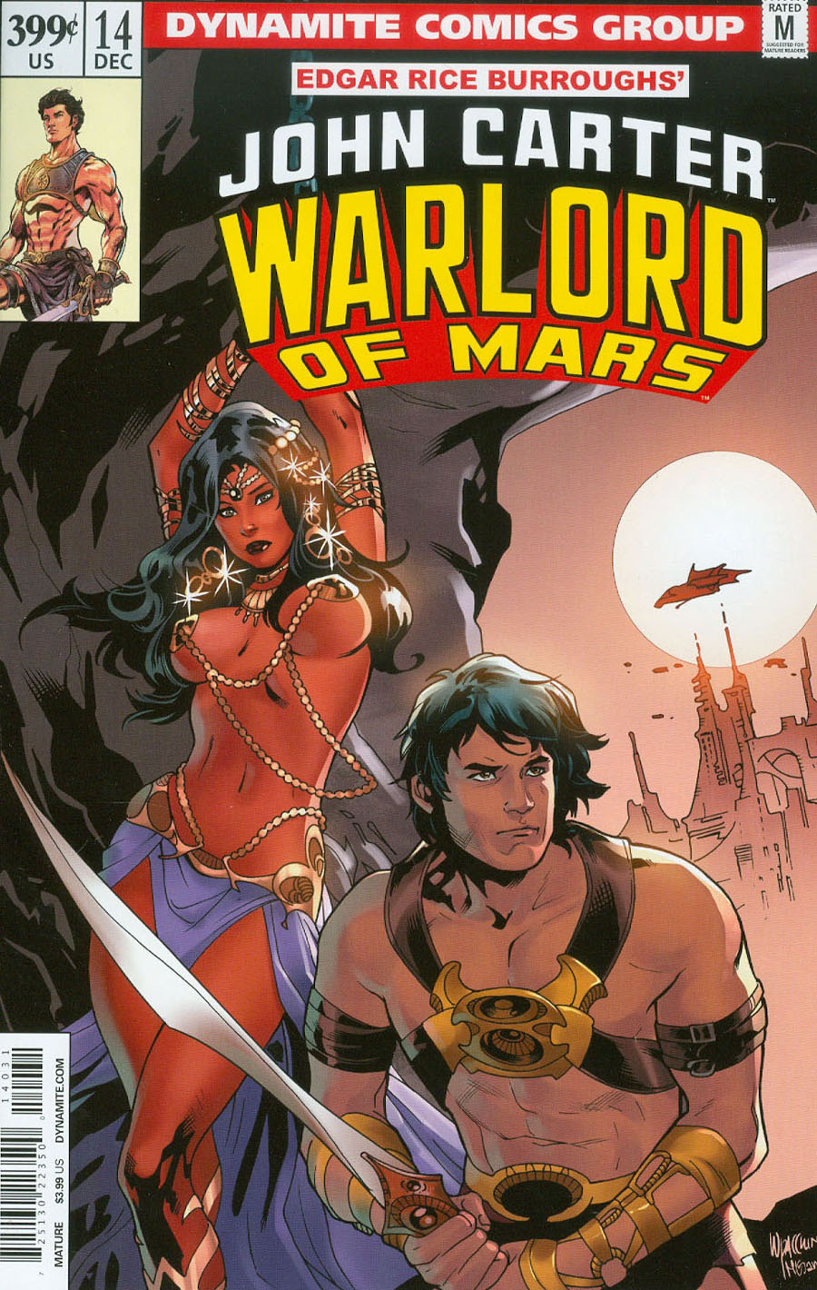 John Carter Warlord Of Mars Vol 2 #14 Cover C Variant Emanuela Lupacchino Cover