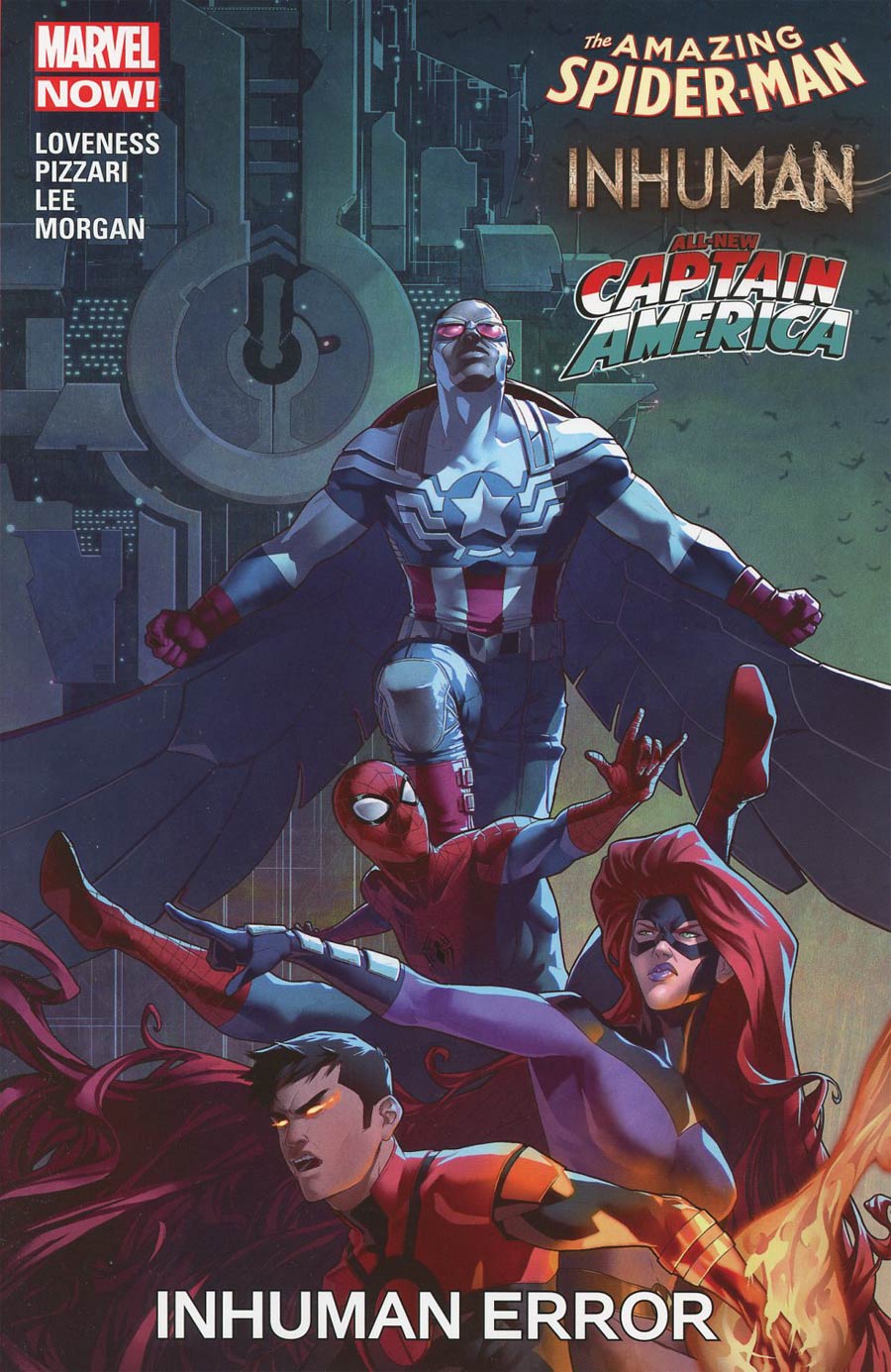 Amazing Spider-Man Inhumans All-New Captain America Inhuman Error TP