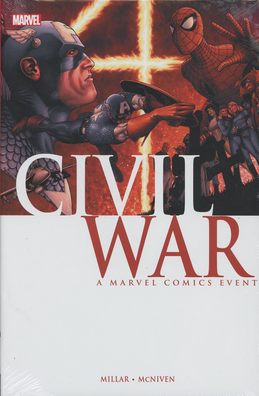 Civil War HC New Printing Steve McNiven Cover