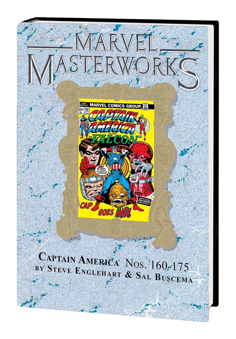 Marvel Masterworks Captain America Vol 8 HC Variant Dust Jacket