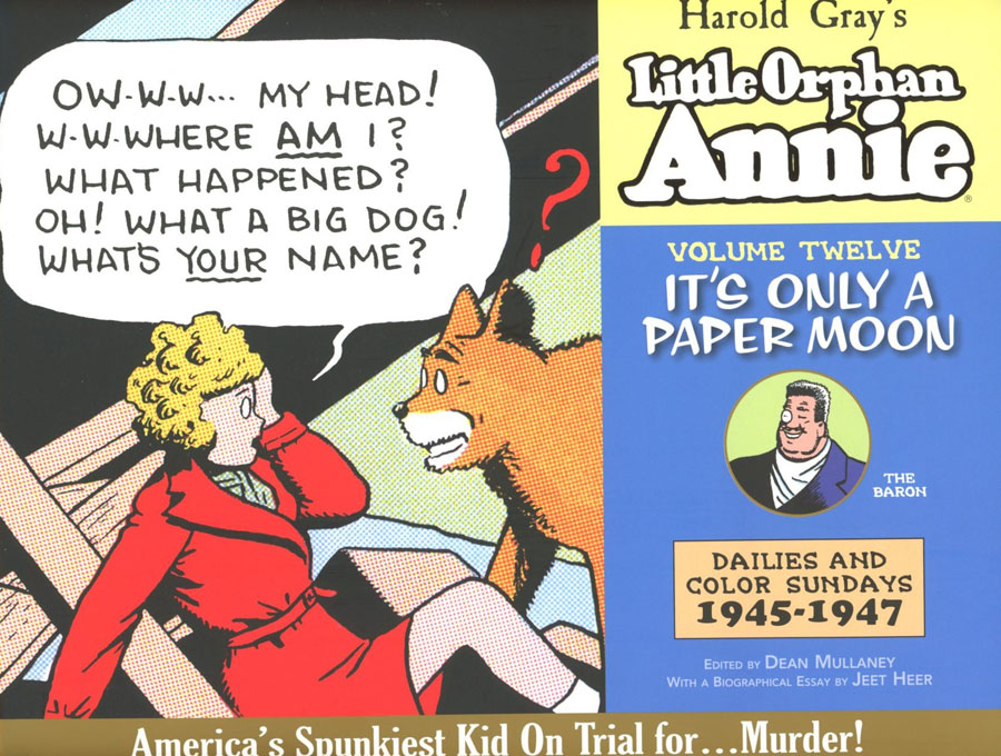 Complete Little Orphan Annie Vol 12 Its Only A Paper Moon HC