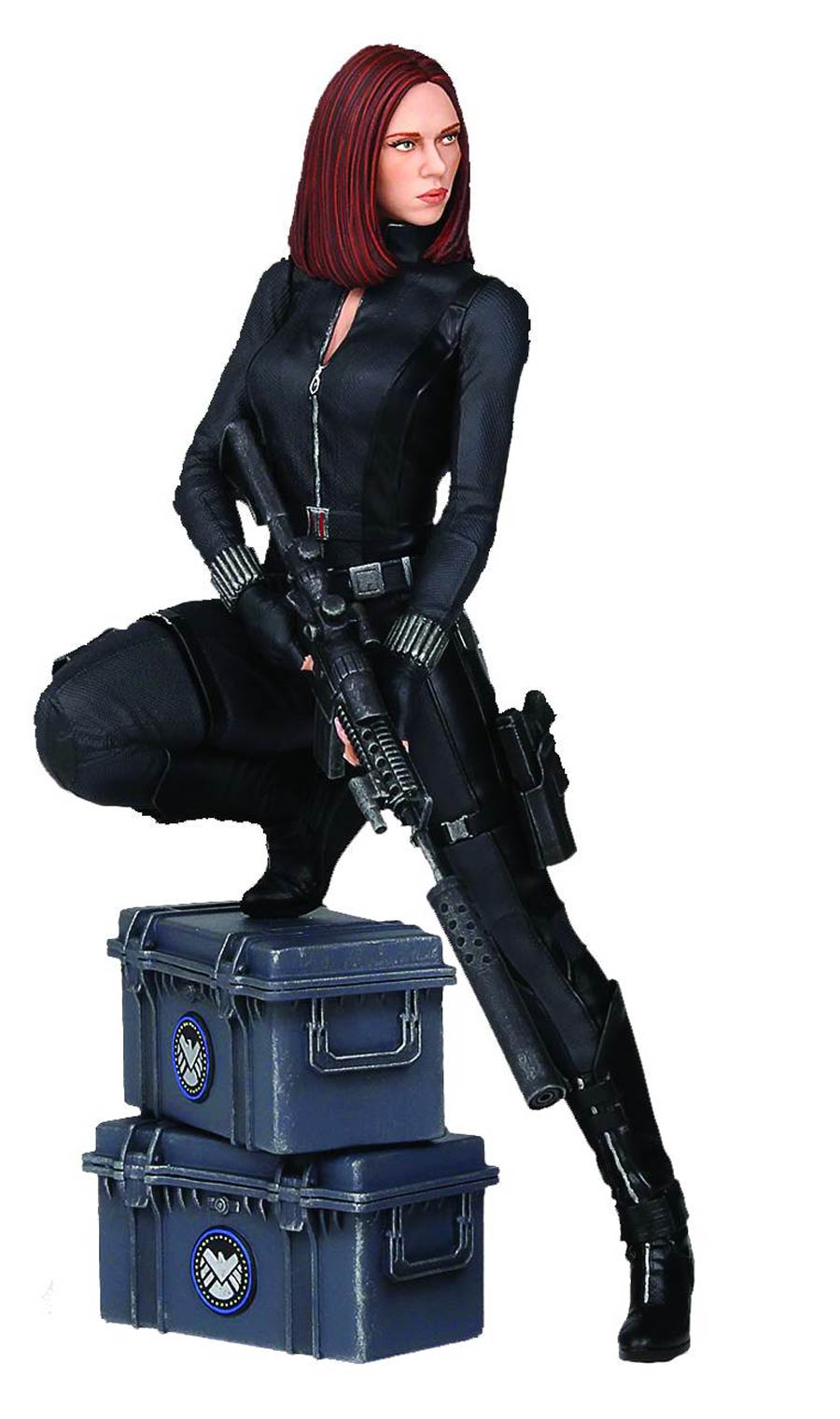 Captain America The Winter Soldier Black Widow 9-Inch Statue