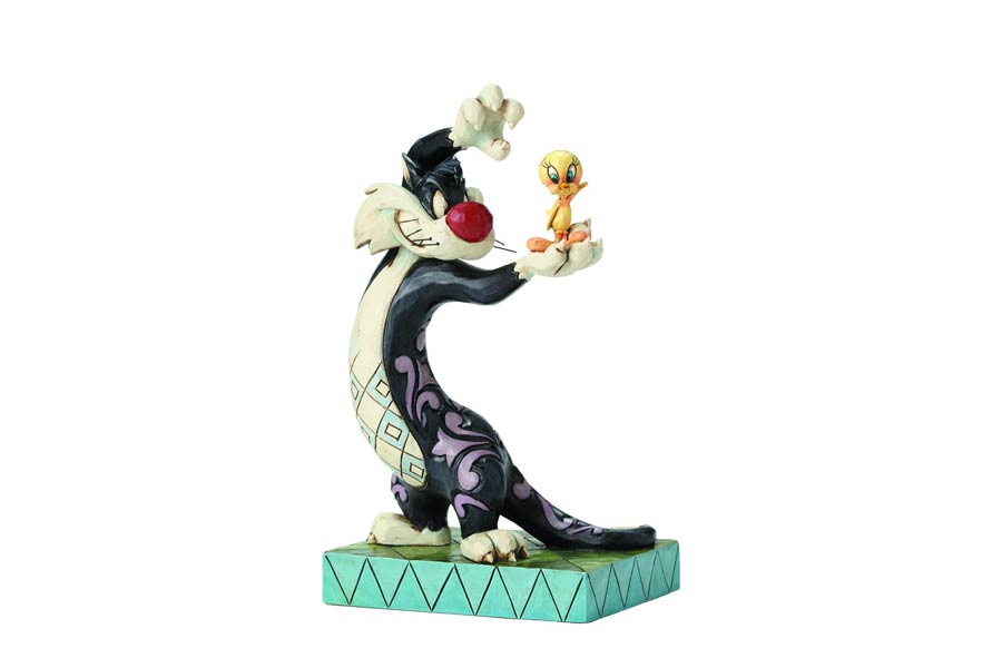 Looney Tunes By Jim Shore Sylvester & Tweety Figurine