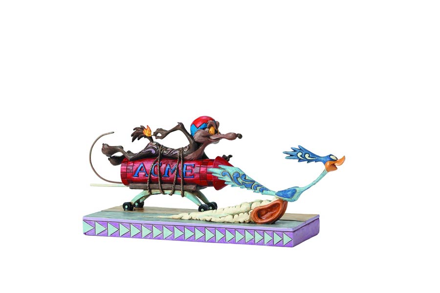 Looney Tunes By Jim Shore Wile E Coyote And The Roadrunner Figurine
