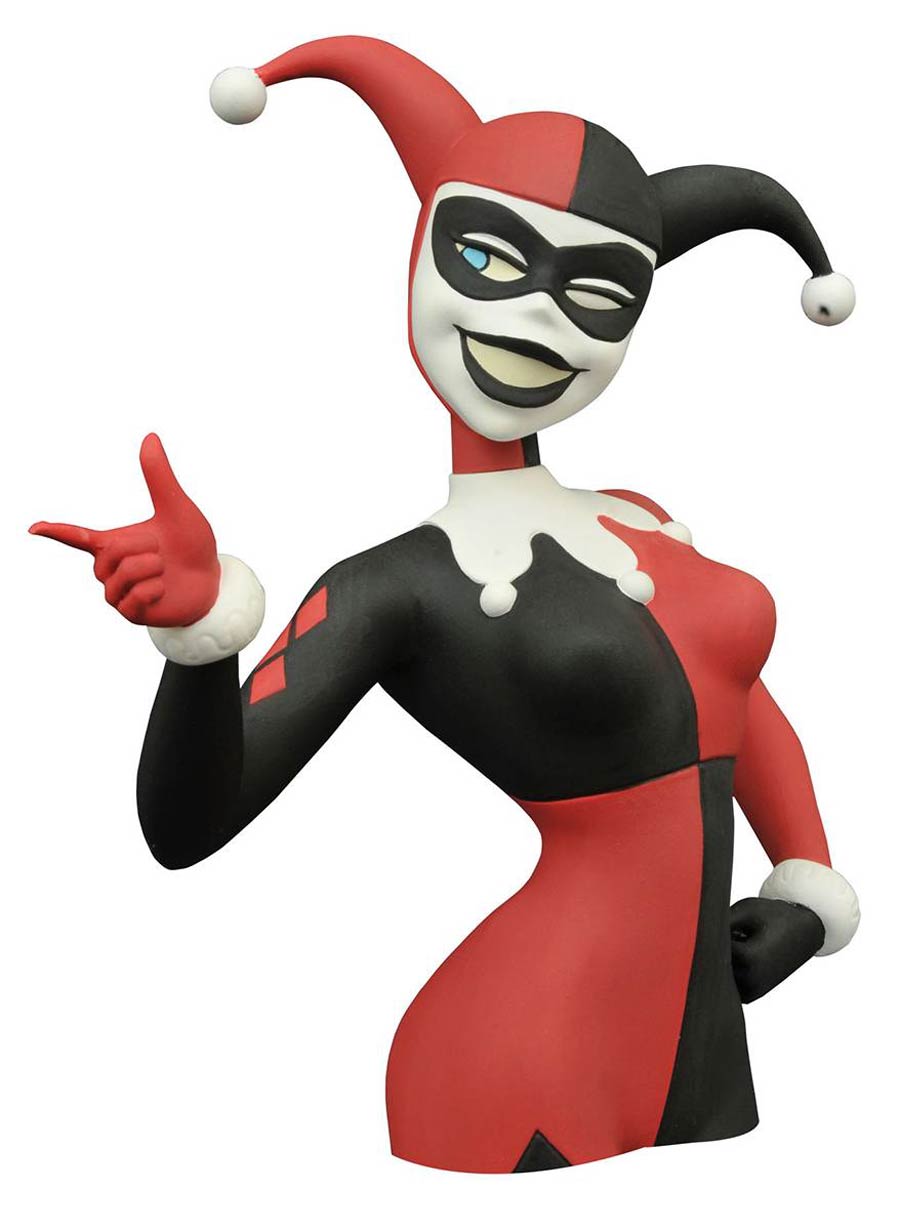 Batman The Animated Series Harley Quinn Bust Bank