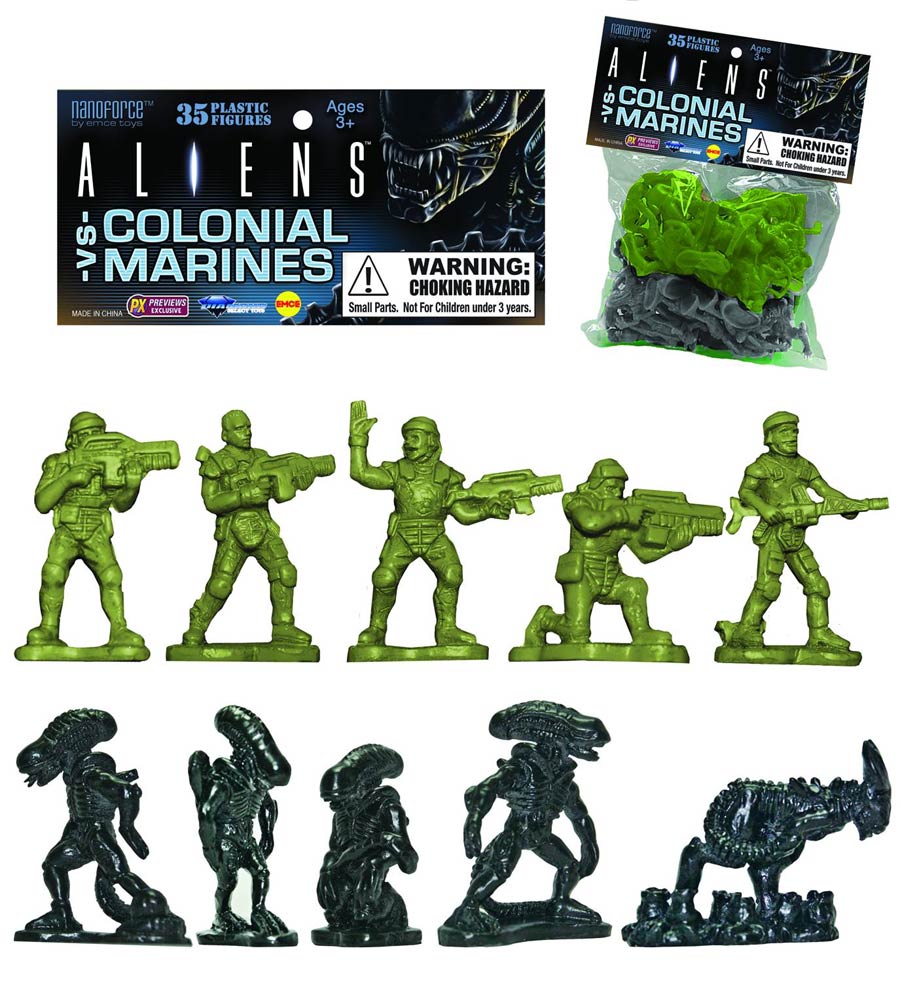Aliens v Colonial Marine Army Builder 35-Count Bag