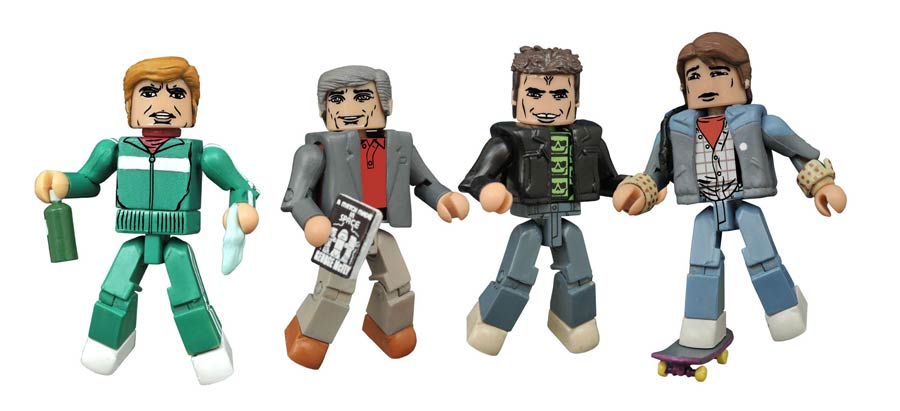 Back To The Future 30th Anniversary Minimates 1985 Box Set