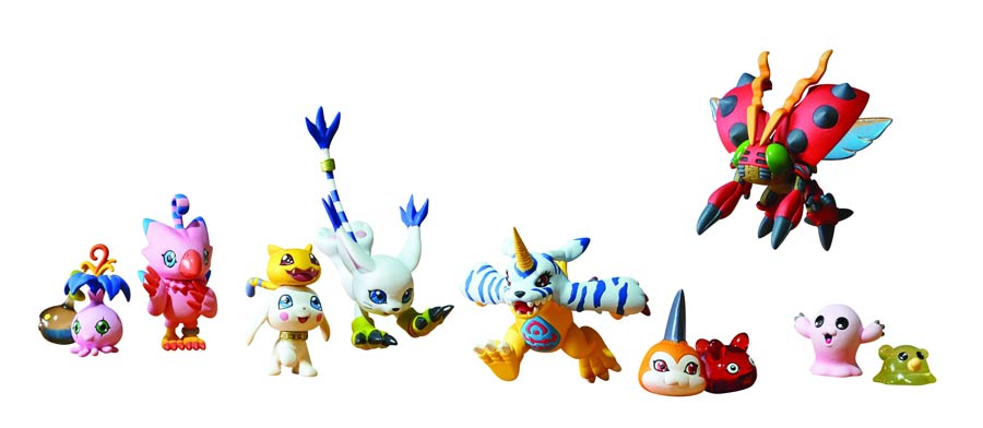 Digimon Adventure Digi Collection Data Series 02 Blind Mystery Box 8-Piece Assortment Case