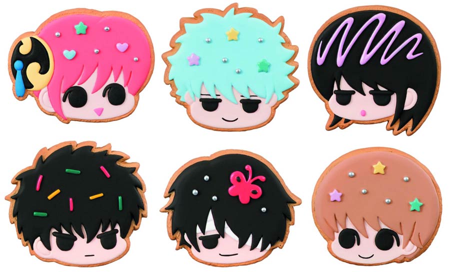 Gin Tama Patisserie Cookie Shop Charm 6-Piece Display