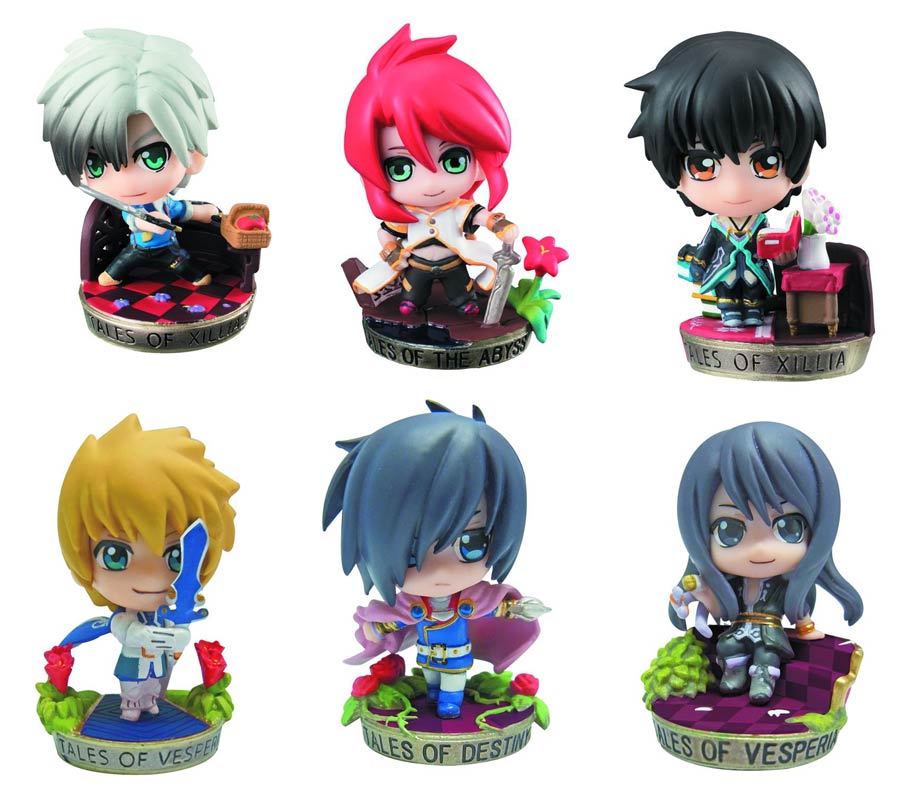 Petit Chara Land Tales Of Series Blind Mystery Box 6-Piece Display