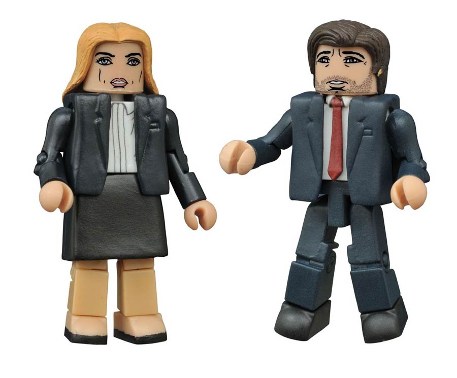 X-Files Minimates Modern Mulder & Scully 2-Pack