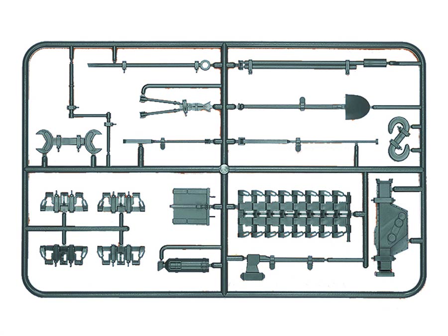 Girls Und Panzer Panzer IV AUSF D Figma Vehicle Equipment Set