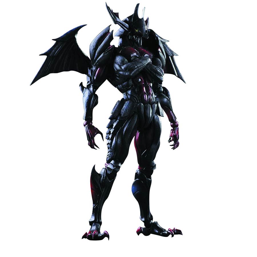 Square Enix Monster Hunter 4: Diablos Armor (Rage Version) Ultimate Play  Arts Kai Figure