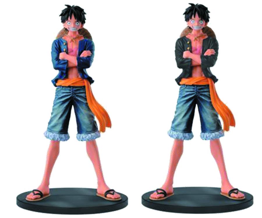 One Piece Master Stars Piece Jeans Freak Luffy Figure Assortment Case