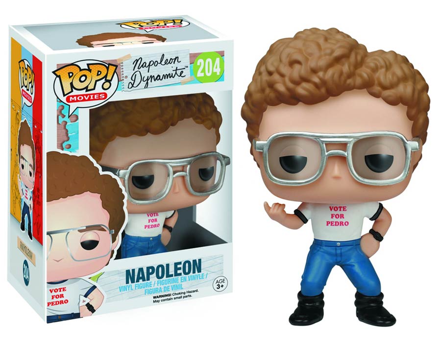POP Movies 204 Napoleon Dynamite Napoleon Vinyl Figure