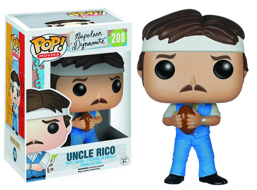 POP Movies 208 Napoleon Dynamite Uncle Rico Vinyl Figure