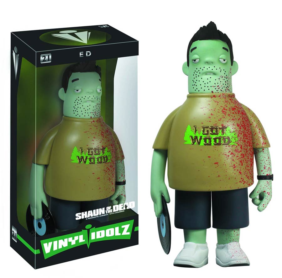 Vinyl Idolz Shaun Of The Dead Ed Zombie Vinyl Figure