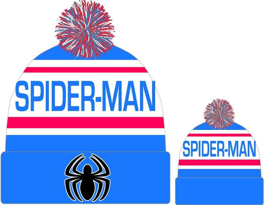 Marvel Heroes Spider-Man Biggest Fan Redux Knit Cap
