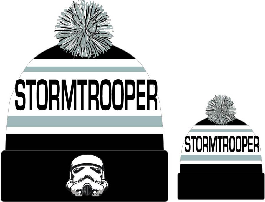 Star Wars Stormtrooper Biggest Fan Redux Knit Cap