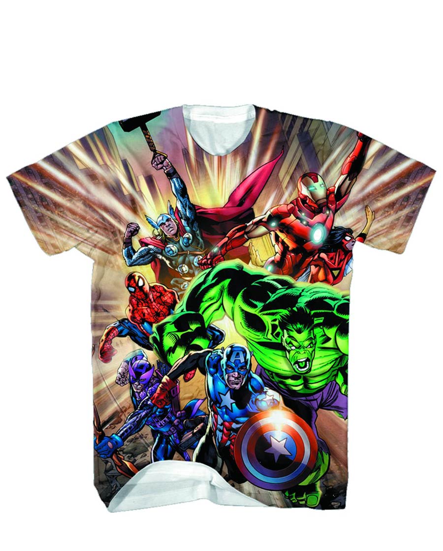 Avengers Defendsub Sublimated T-Shirt Large