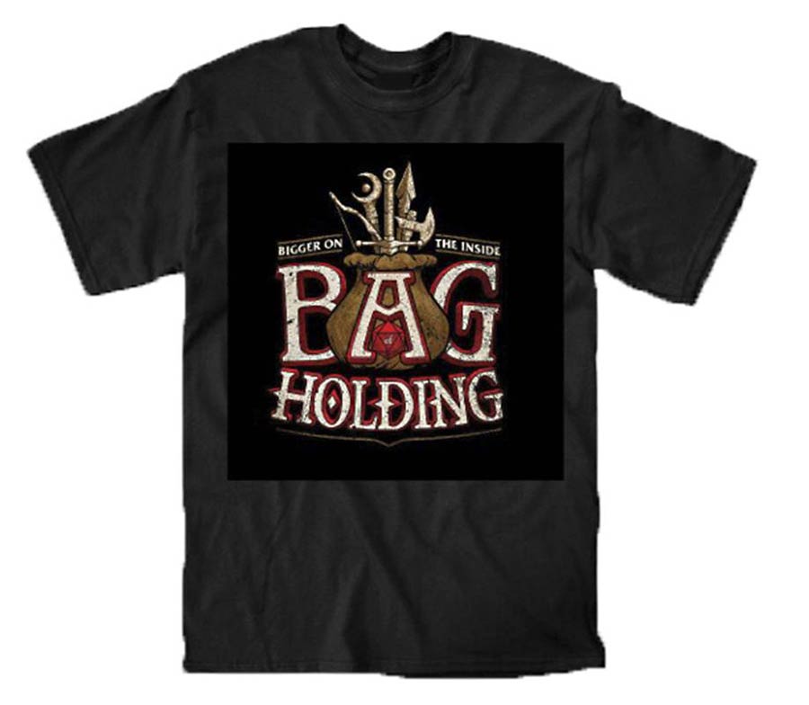 Dungeons & Dragons Bag Of Holding Black T-Shirt Large