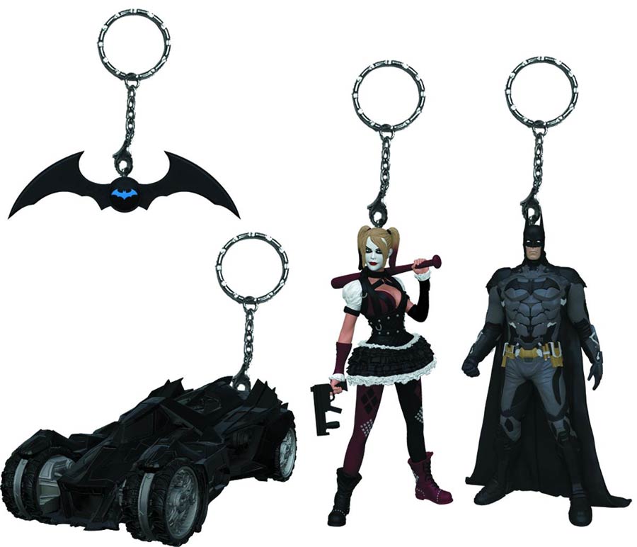 Batman Arkham Knight Keychain - Harley Quinn