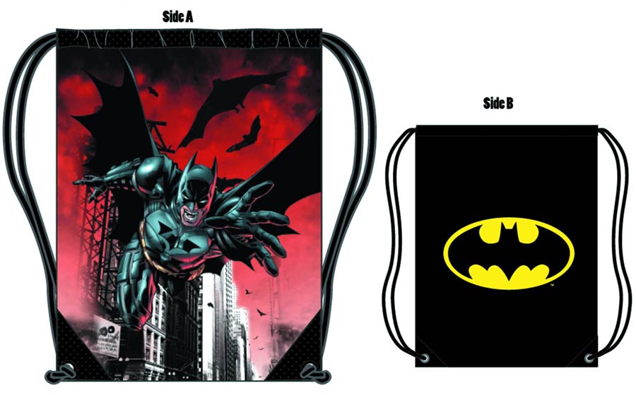 DC Heroes Reversible Back Sack - Batman