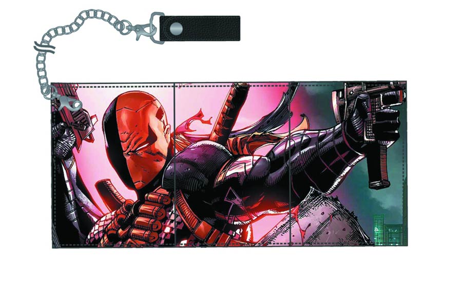 Deathstroke Assassin Sublimated Debossed Tri-Fold Wallet