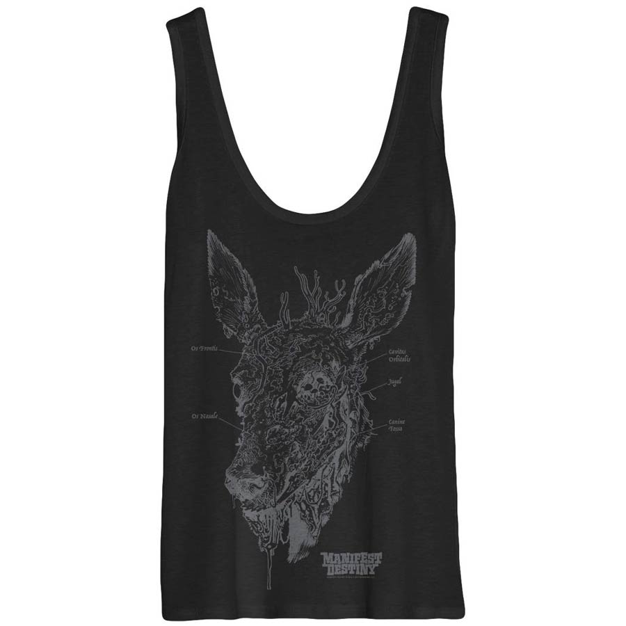 Manifest Destiny Anatomy Womans Tank Top T-Shirt Large