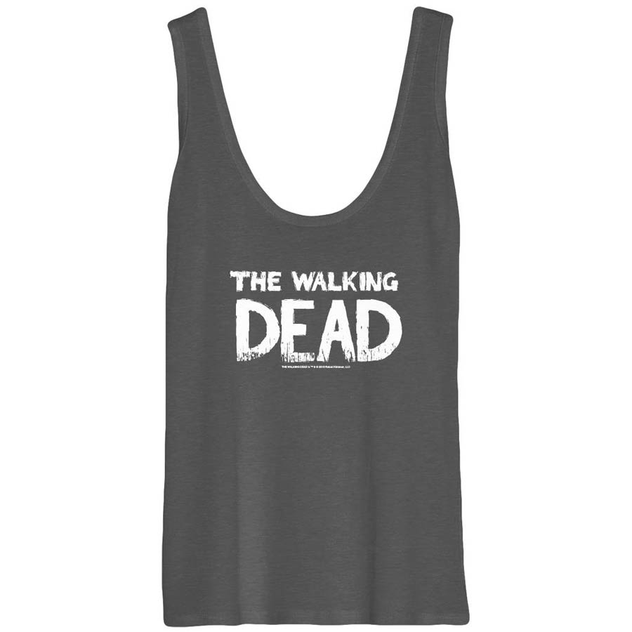 Walking Dead Logo Unisex Womens Tank Top T-Shirt Large