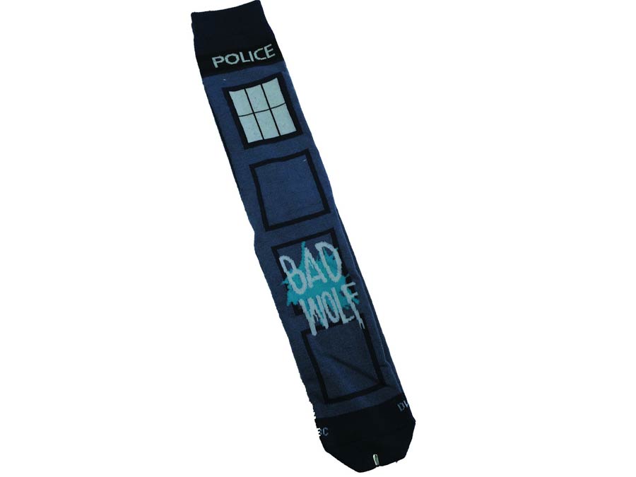 Doctor Who Bad Wolf Crew Socks