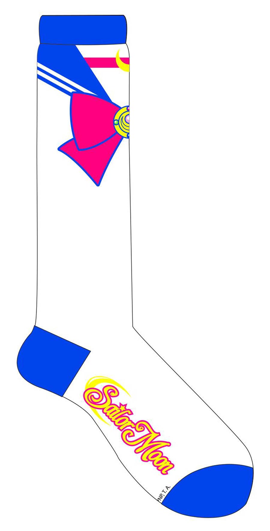 Sailor Moon Bow Knee High Socks