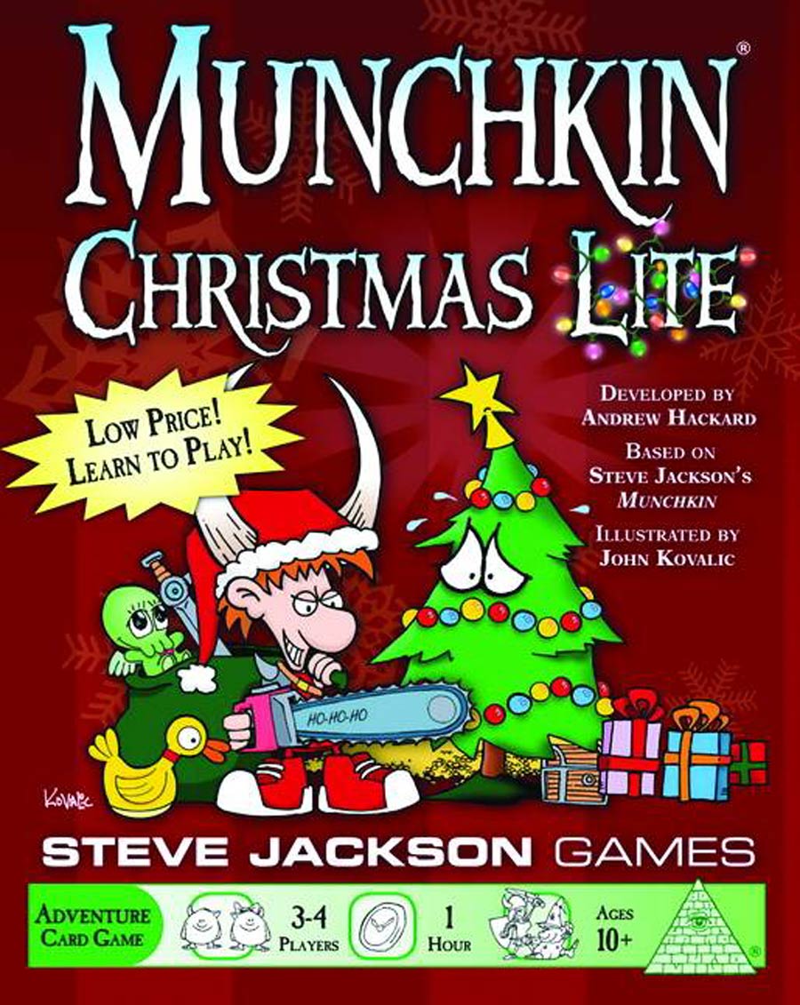 Munchkin Christmas Lite Card Game