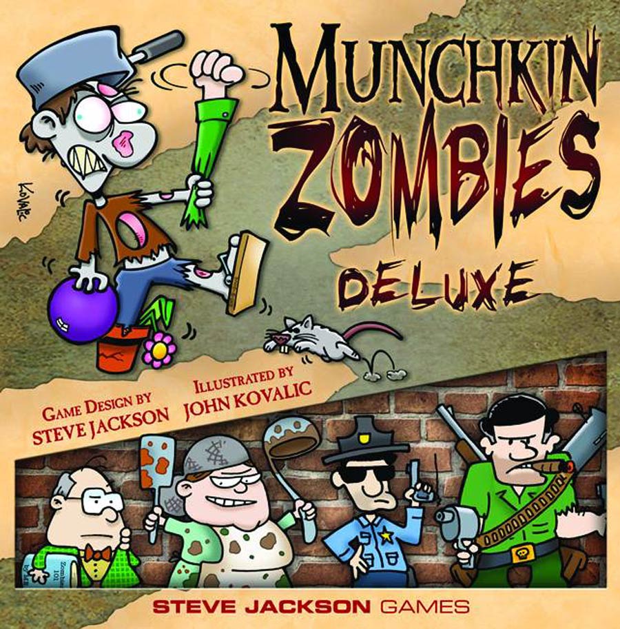 Munchkin Zombies Deluxe Edition Card Game