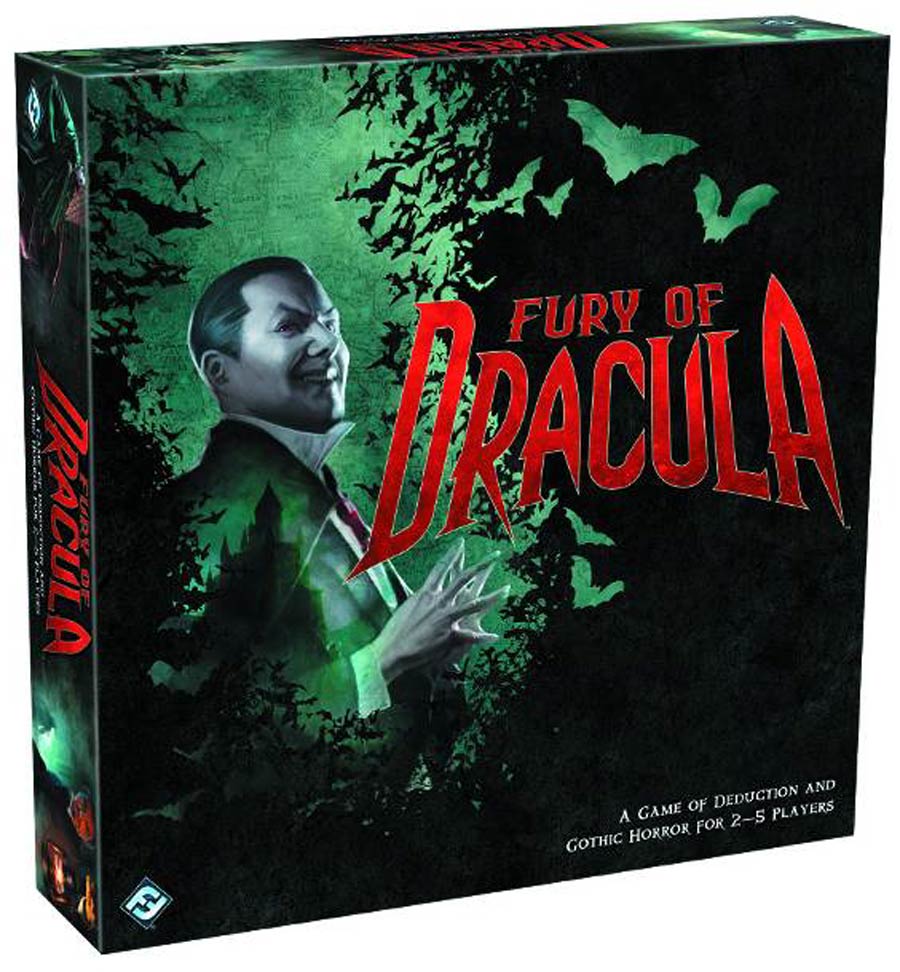 Fury Of Dracula 3rd Edition Board Game Expansion