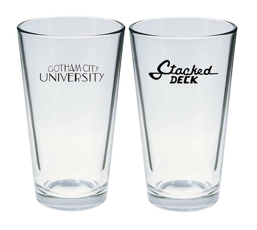 Batman The Animated Series Pint Glass - Gotham University