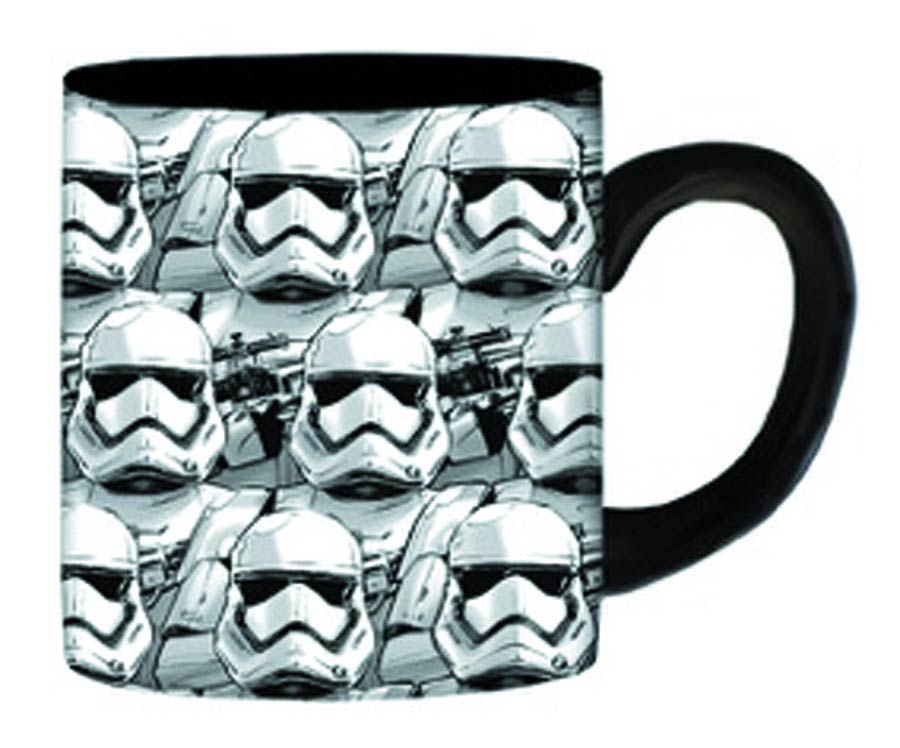 Star Wars Episode VII The Force Awakens 20-Ounce Ceramic Mug - Allover Trooper Faces