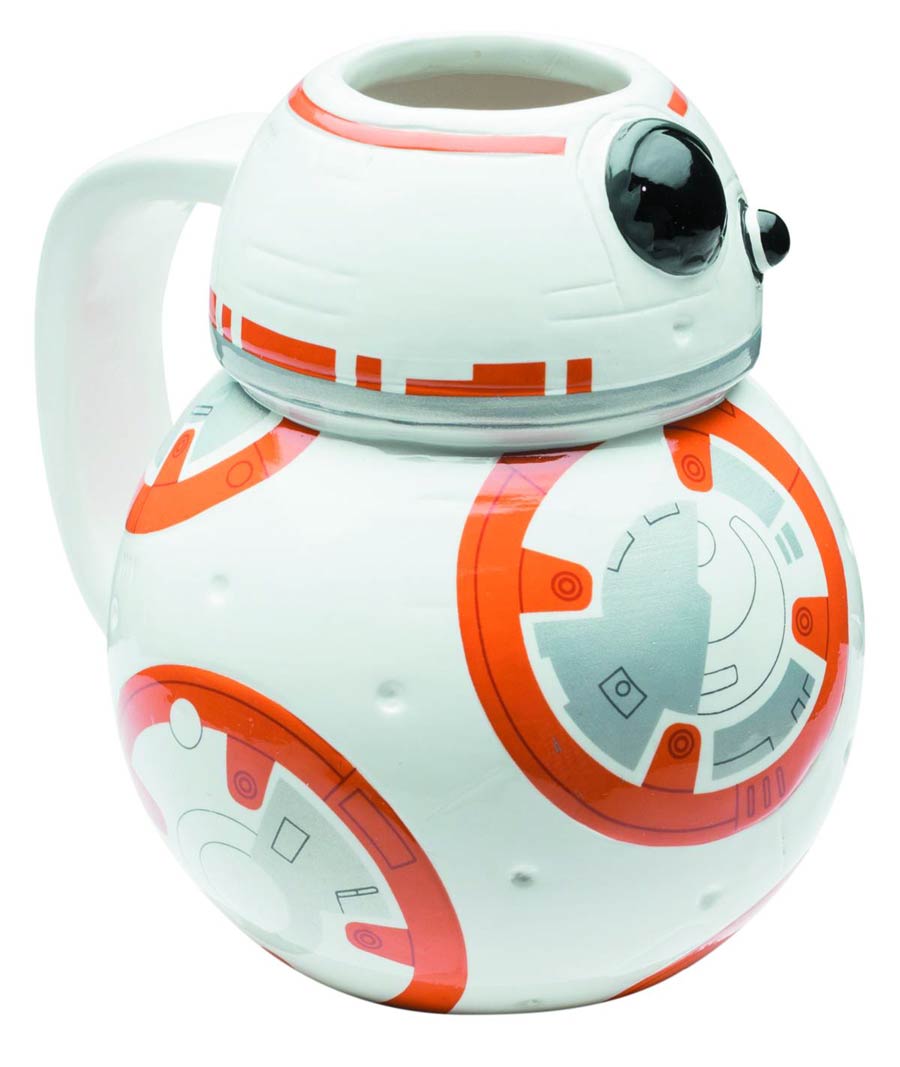 Star Wars Episode VII The Force Awakens Molded Ceramic Mug - BB-8