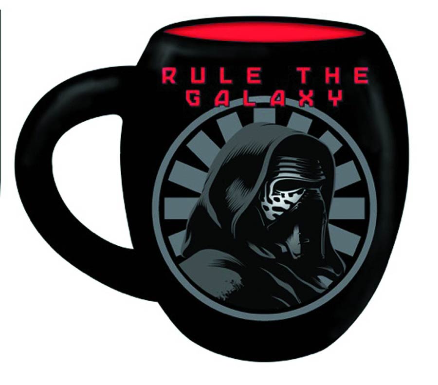 Star Wars Episode VII The Force Awakens 18-Ounce Oval Ceramic Mug - Rule The Galaxy