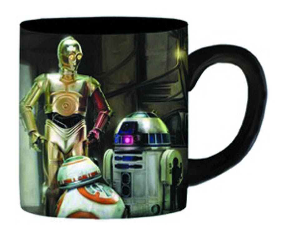 Star Wars Episode VII The Force Awakens 14-Ounce Ceramic Mug - The Droids