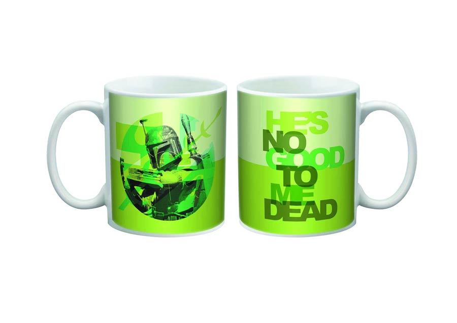 Star Wars 20-Ounce Mug - Hes No Good To Me Dead Boba Fett