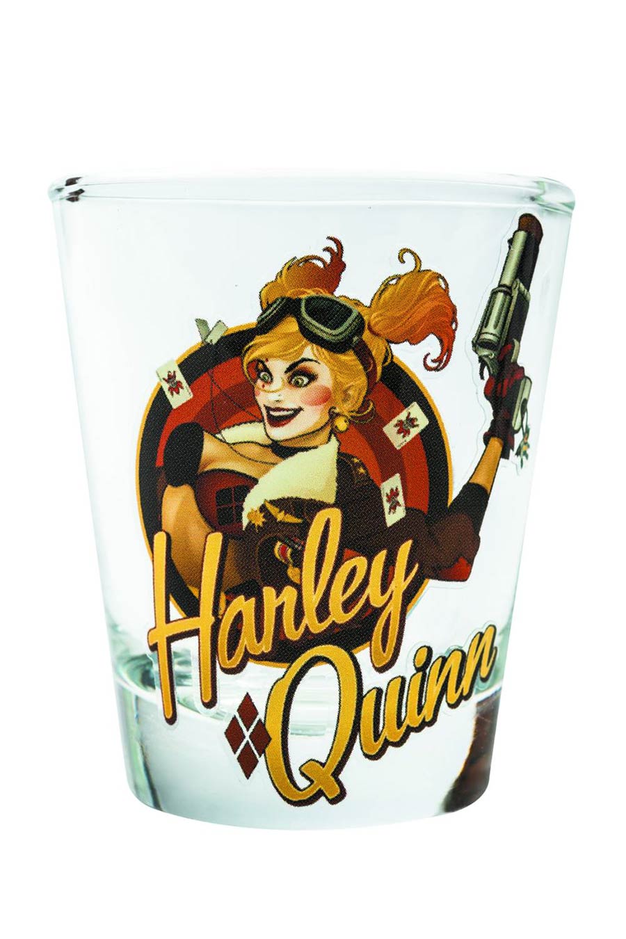 Toon Tumblers DC Bombshells Mini Glass - Harley Quinn