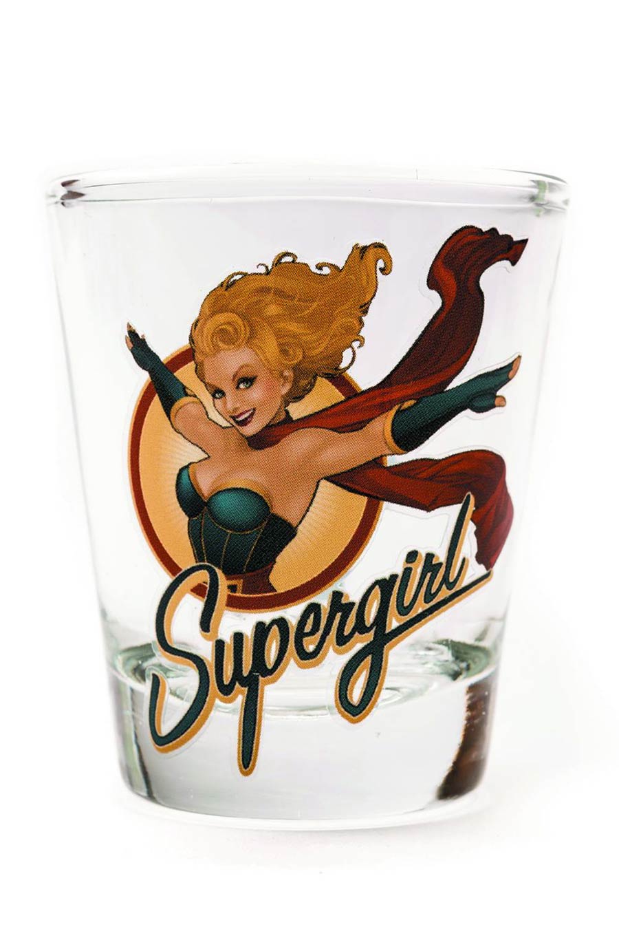 Toon Tumblers DC Bombshells Mini Glass - Supergirl