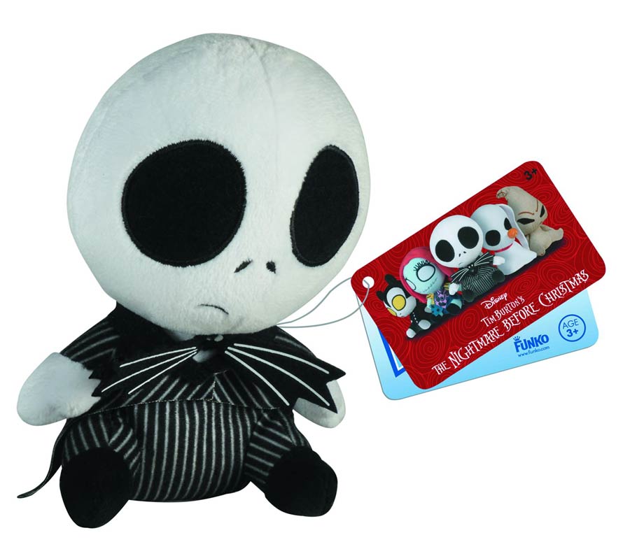 Mopeez Nightmare Before Christmas Jack Skellington Plushie